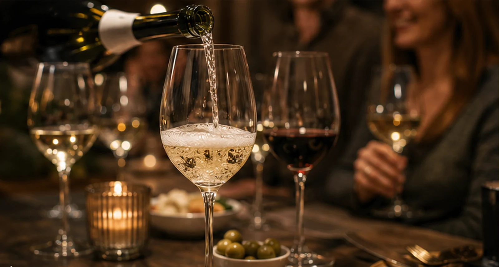 Sfeervolle champagneproeverij